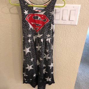 Girls supergirl dress